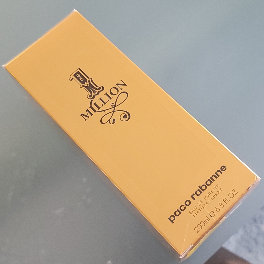 Brand new 1 Million Paco rabanne 6.8 oz men's cologne eau de toilette